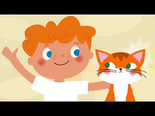 Kinderlieder - ein lustiges Lied für Kinder "Katze".