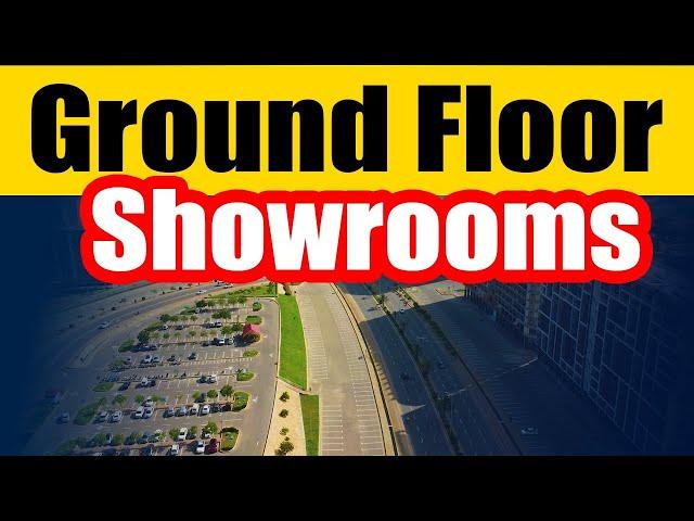 Ground Floor Showrooms Bahria Town Karachi| Best Rental Property #commercialshop #rentalproperty