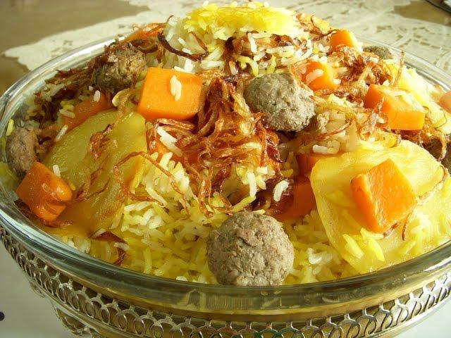 کدوحلوایی پلو Pumpkin Pilaf | Kadoo Halvayi Polo