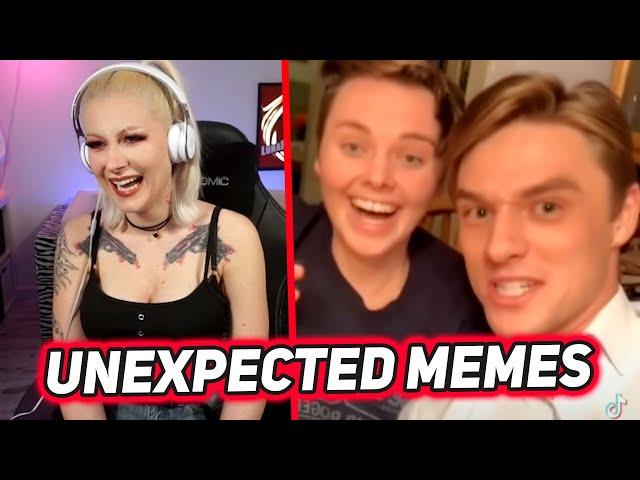 Luna REAGIERT auf UNEXPECTED MEMES | Luna Peruna Reaktion