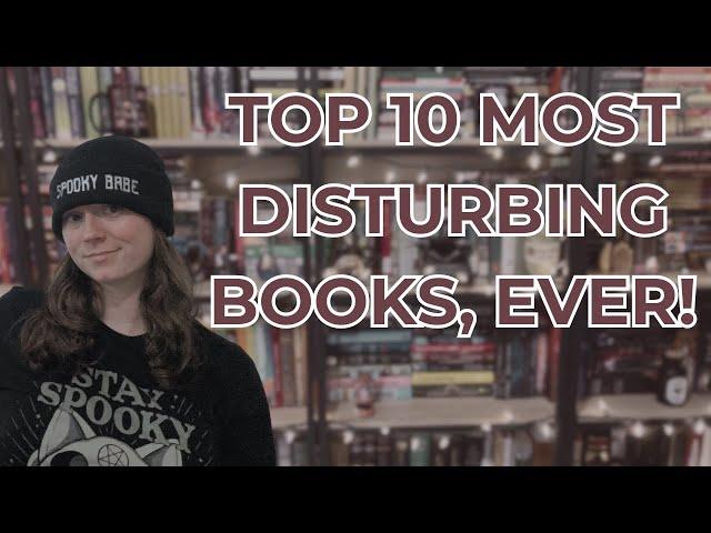 Top 10 Most Disturbing Horror Novels You NEED To Read | Part 1/?