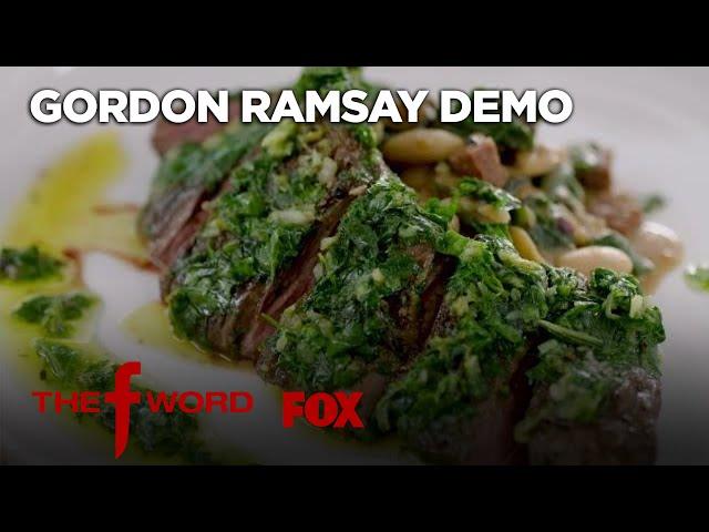 Gordon’s Skirt Steak With Chimichurri Sauce Recipe: Extended Version | Season 1 Ep. 8 | THE F WORD