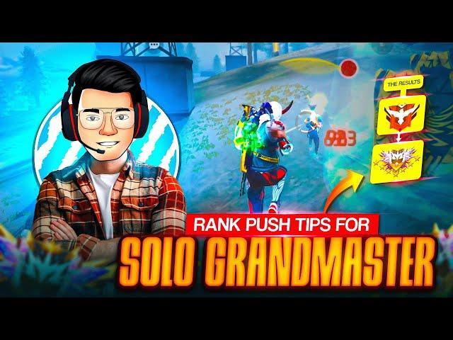 How to Reach Grandmaster Fast in Br Rank  | Solo Rank Push Tips & Tricks  |  | Utkarsh FF