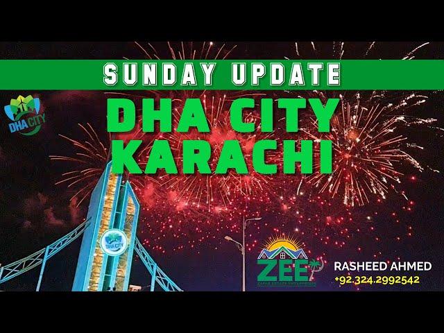 DHA CITY KARACHI | GOOD NEWS | SUNDAY UPDATE