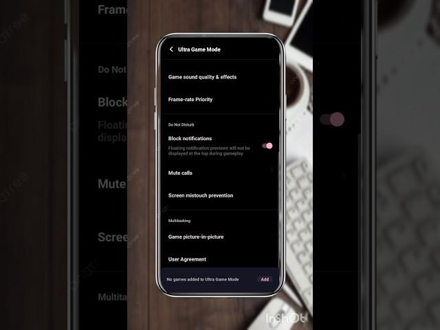 How to block unwanted notification when playing games 