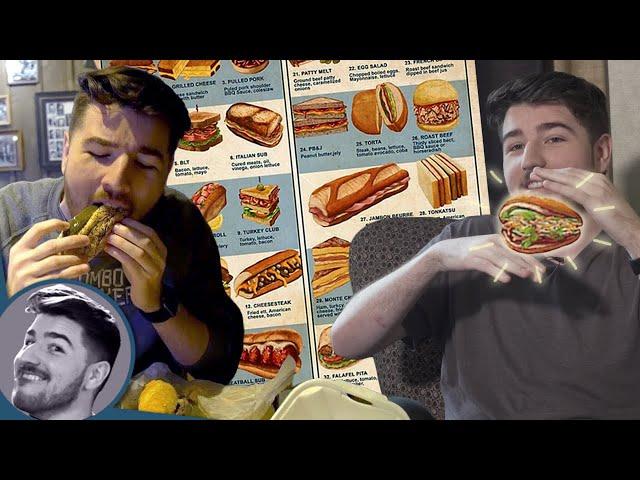 Sandwich Enthusiast Creates a Sandwich Tier List