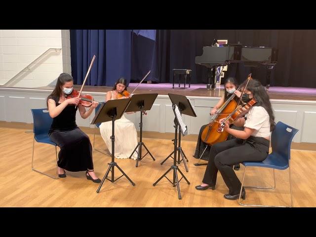 Mendelssohn: Four pieces for String Quartet, Op. 81. I - Theme and Variations.