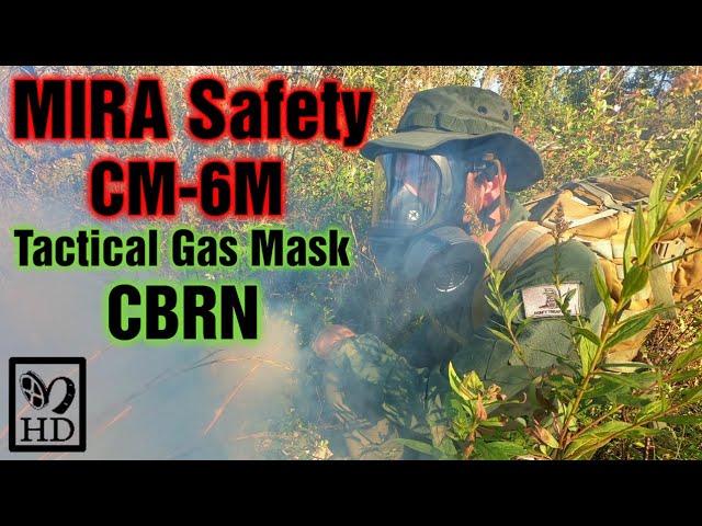 Real Testing on MIRA Safety CM-6M CBRN Tactical Gas Mask