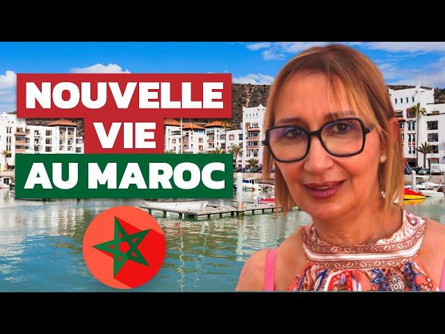 À 55 ANS, ELLE QUITTE PARIS POUR VIVRE UNE NOUVELLE VIE AU MAROC (AGADIR) AVEC @MinaNanaOfficiel