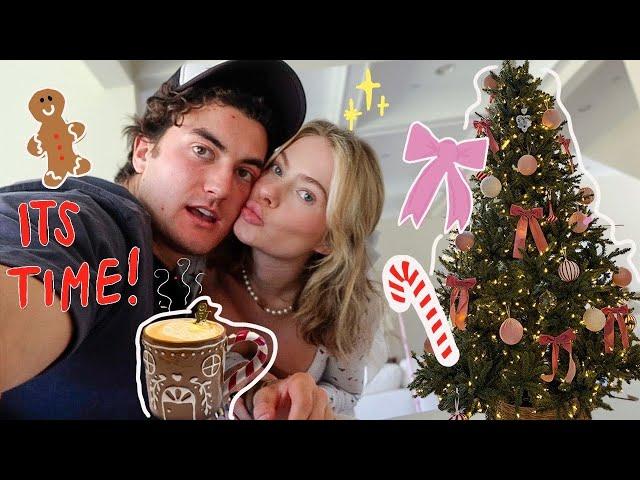 decorating for christmas! ️ VLOG