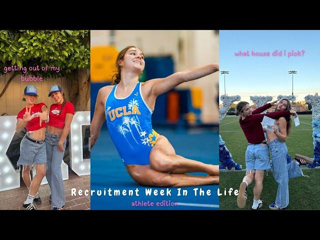 sorority rush week as a d1 student-athlete @UCLA