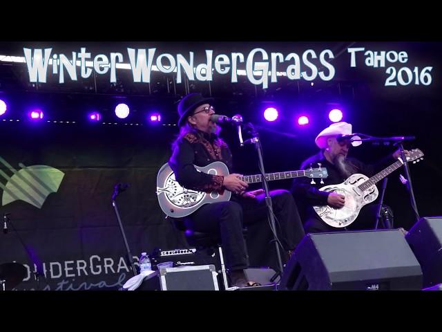 Les Claypool's Duo De Twang "Stayin' Alive" 4.3.16 WinterWonderGrass Tahoe