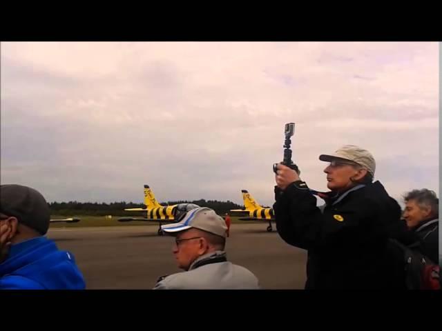 CBT Cross Boarder Training formation Take-off @ Turku Airshow 2015