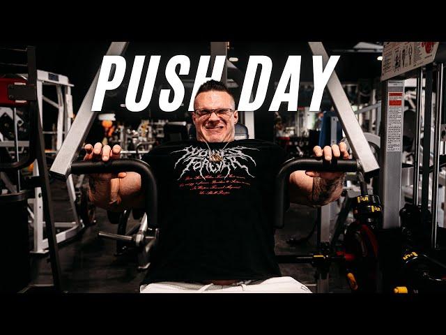 Nick Walker | PUSH DAY! | 18 WEEKS FROM THE O!!