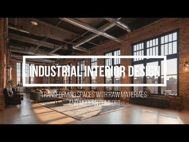 Industrial Interior Design: Transforming Spaces with Raw Materials and Modern Comfort