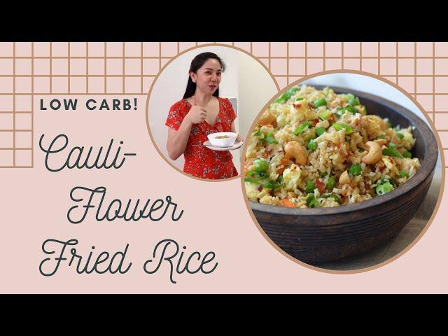 FOOD DIARIES: Cooking LOW CARB CAULIFLOWER FRIED RICE !!!