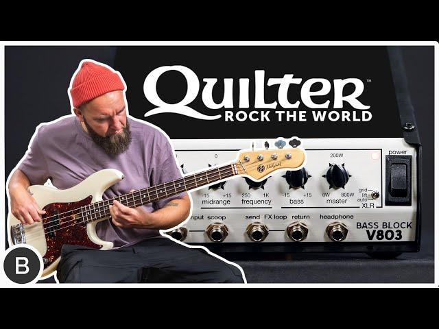 IS THIS THE PERFECT BASS AMP? | Quilter Bass Block V803