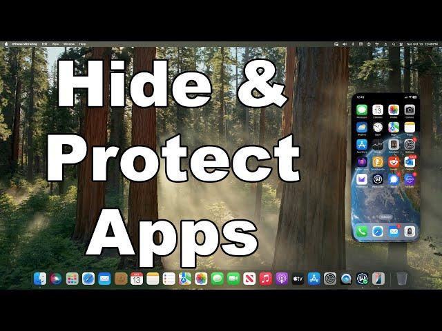 How To Hide & Protect Apps On iPhone With Face ID Using This Setting In iOS | Quick & Easy Guide