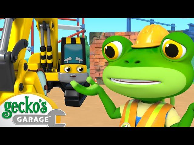 The Wrecking Ball Repair | Gecko the Mechanic | Vehicle Repair Cartoons | Buses, Trucks and Cars