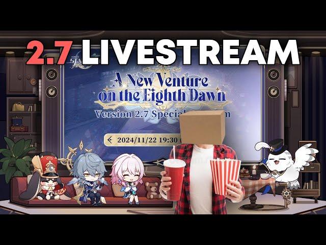 2.7 UPDATE LIVESTREAM WATCHPARTY!!!!