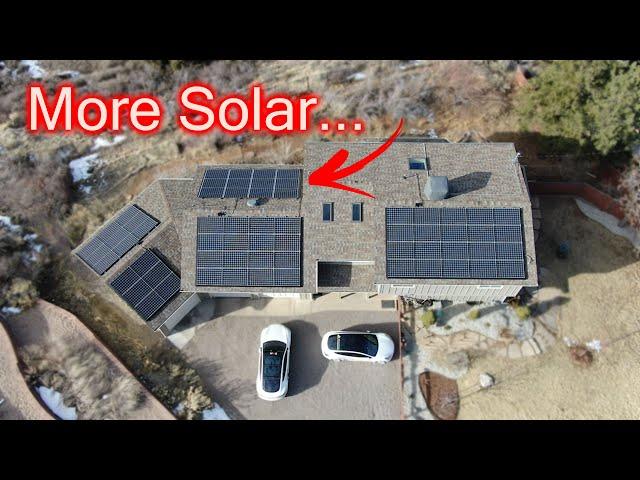 DÆrik's Tesla Solar Powerhouse, Now with 25% MORE SOLAR!