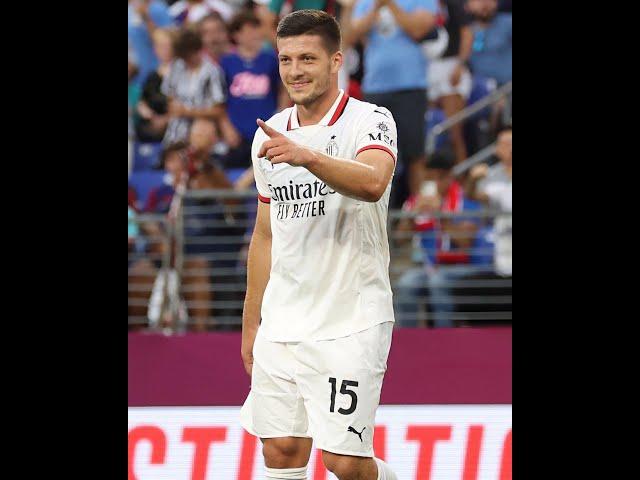 Luka Jovic's Brilliant Goal Against Barcelona! What a talent!