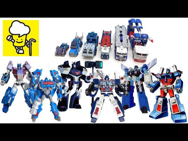 Different Transformers Ultra Magnus G1 TFP Animated Robots in Disguise Siege トランスフォーマー 變形金剛