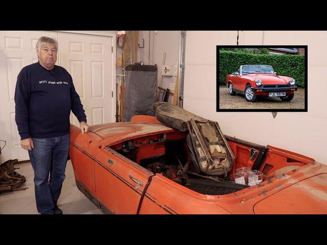 Mike Joy's MG Midget Barn Find