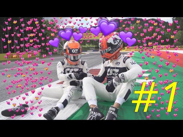 Pierre Gasly & Yuki Tsunoda Funny and Cute Moments (Part #1)