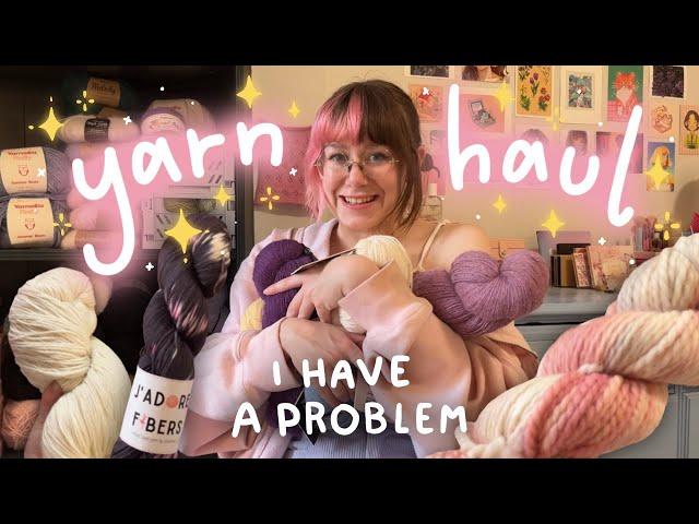 Yarn Unboxing & Haul! Hand-dyed Yarns from Small Businesses