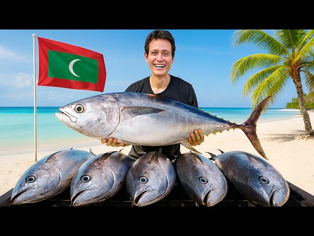 Island Food Paradise!! I Ate Every Type of Tuna for 24 Hours!!
