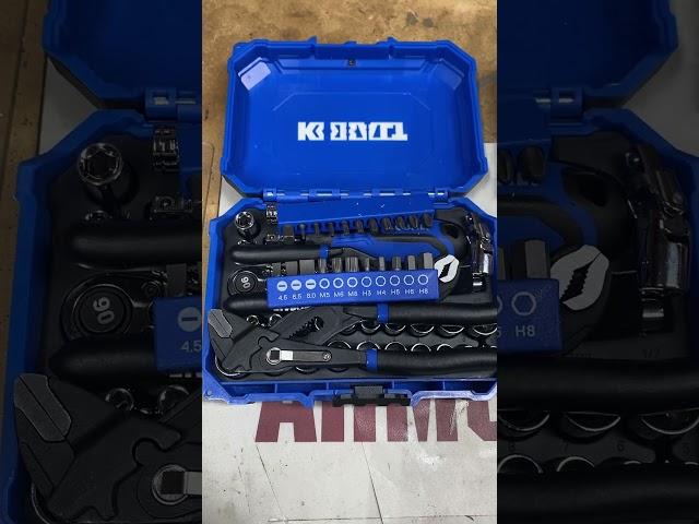 Kobalt 50pc 1/4” mini kit + mini pliers kit = perfect car tool kit #kobalttools