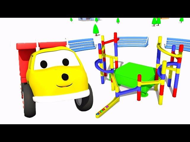 Playing with marbles : learn colors with Ethan the Dump Truck  Educational cartoons for kids  