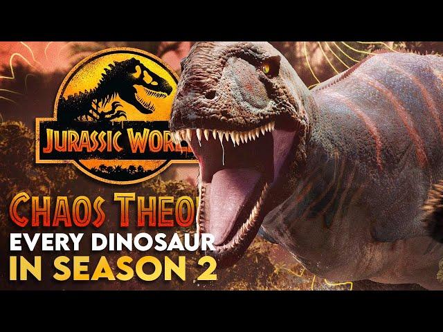 ALL The Dinosaurs In Jurassic World Chaos Theory Season 2