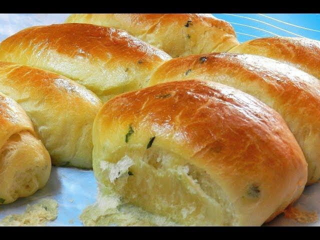 GARLIC DINNER ROLLS - SOFT FLUFFY DELICIOUS ! Garlic Bread Rolls Recipe | Ninik Becker