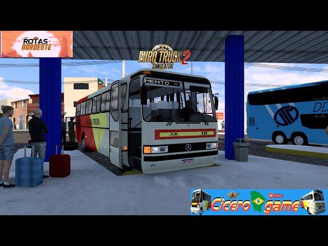 CICERO GAME DE MONOBLOCO O371 NO MAPA ROTAS DO NORDESTE 1,54 DE SERRA TALHADA A BOM NOME