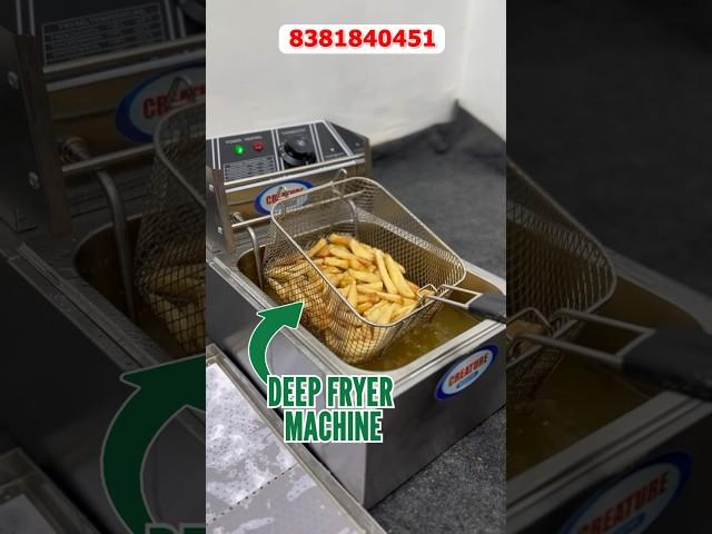 Potato Chips fryer machine | Deep fryer machine | Electric fryer machine