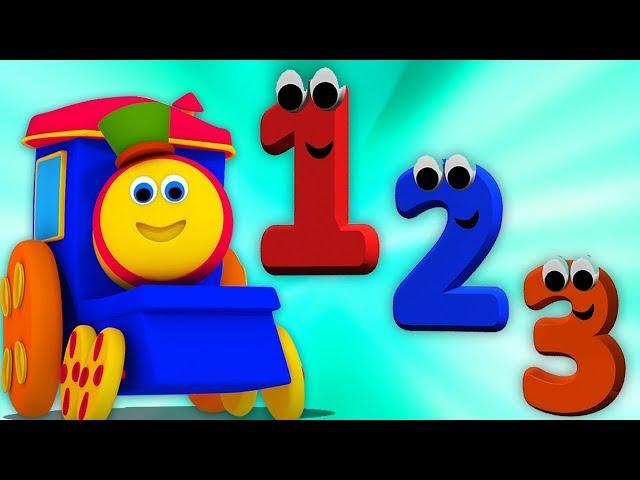 Numéros Bob Train | Vidéo Éducative | Apprendre Des Formes | Bob Numbers Train | Kids Tv French