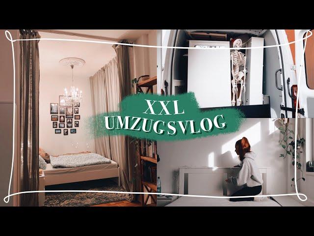 XXL UMZUGSVLOG - aesthetic room makeover, DIY himmelbett, ikea großeinkauf & wohnung einrichten