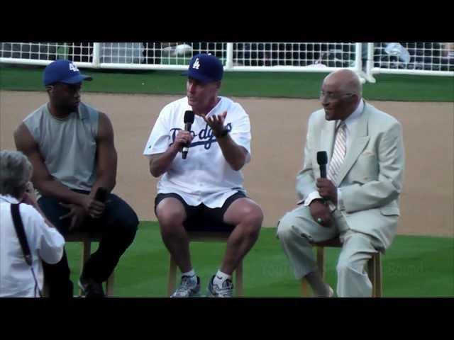 42 Movie Dodger Stadium Live Interviews 7-13-2013, Pt. 2 of 2 - Jackie Robinson Story