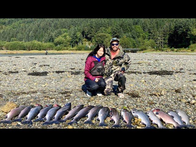 ALASKA SALMON FISHING | Niece’s First Silver