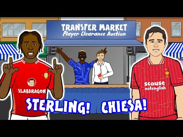 STERLING TO MAN UTD? CHIESA TO LIVERPOOL? OSIMHEN TO CHELSEA? (Transfer Market Fabrizio Romano)