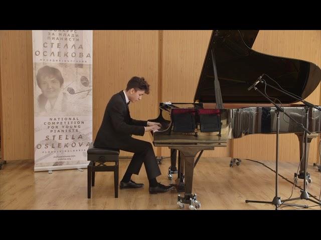 Boris Trifonov at National Competition for Young Pianists Stella Oslekova - Plovdiv, Bulgaria 2023