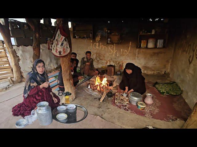 A Heartwarming Morning with Farzaneh and Hojjat: A Simple Life with Family