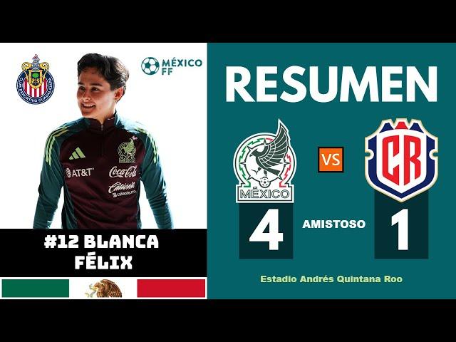 🟩 RESUMEN | México vs Costa Rica | AMISTOSO 30/11/2024