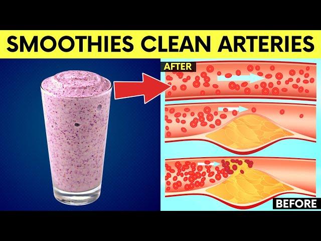 ️ Clean Arteries and Normalize High Blood Pressure with 7 Smoothies