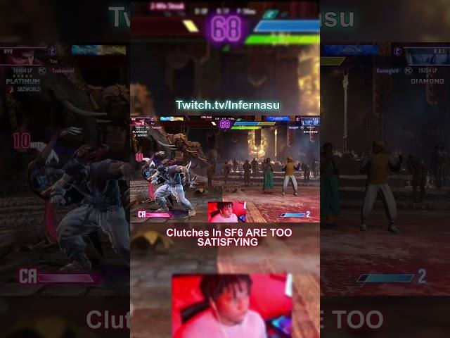 Clutches In Street Fighter 6 Are TOO SATISFYING #infernasu #sf6 #streetfighter6