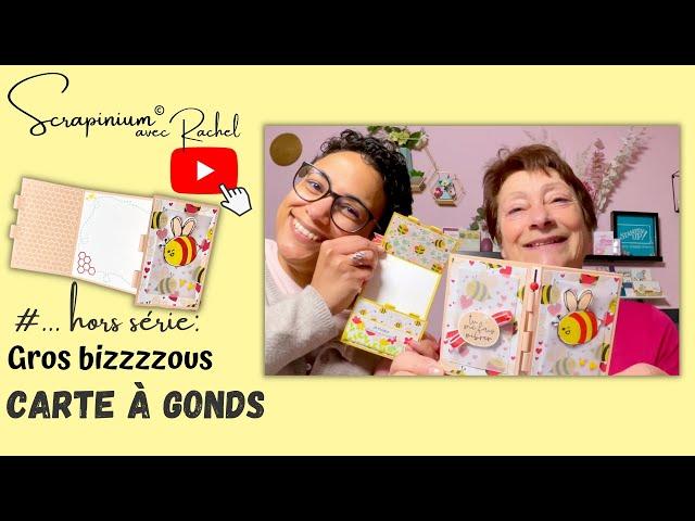 Tuto carte à gonds - Gros bizzzzous Stampin’ Up!