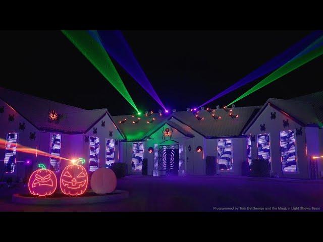 2024 Halloween Light Show Part 4 - PSY "Gangnam Style"