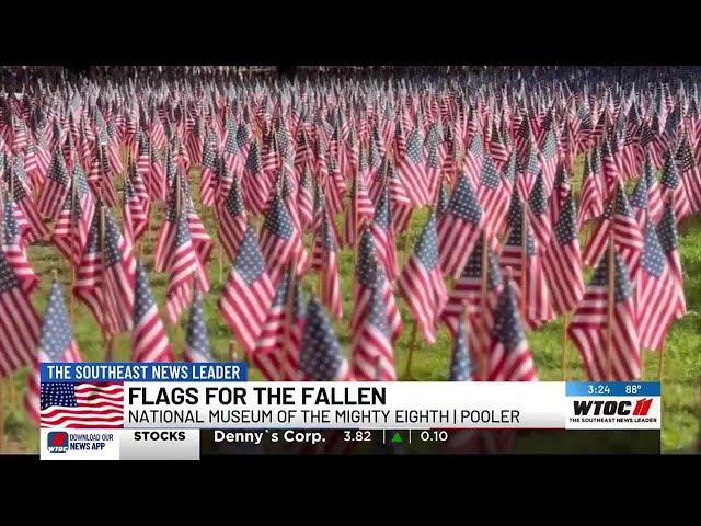 Museum of the Mighty Eighth holds ‘Flags for the Fallen’ in honor of Memorial Day